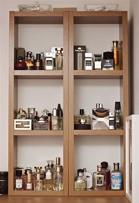 wall mounted perfume organizer